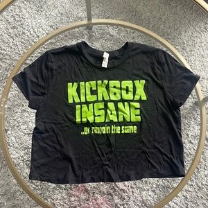 ILKB Kickbox Insane or Remain the Same cropped T-Shirt